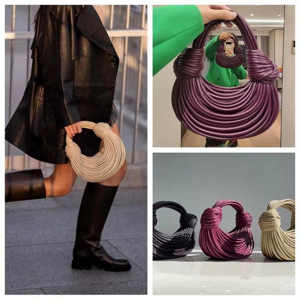 women handbags bottegas bags venetas jodie noodle knot womens genuine leather feel underarm b v woven dumpling 18redlil