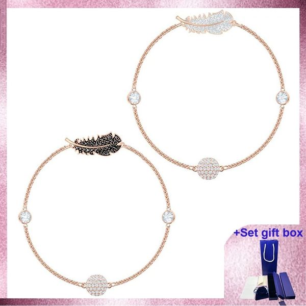 fahmi swag fashion bracelet black white feather rose gold magnetic bracelet exquisite gift box ing, Silver
fahmi swag fashion bracelet black white feather rose gold magnetic bracelet exquisite gift box ing, Silver