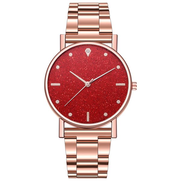 hbp red dial womens watches stainless steel strap quartz watch casual business clock fashion ladies wristwatches, Slivery;brown
hbp red dial womens watches stainless steel strap quartz watch casual business clock fashion ladies wristwatches, Slivery;brown