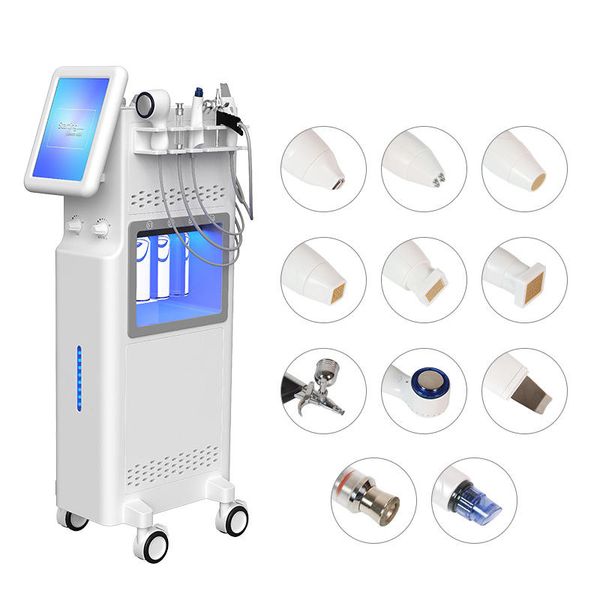 11 in 1 hydra water jet peel facial machine for spa hydra dermabrasion diamond aqua peeling deep cleansing skin moisturizer machine with fra, Black;white
11 in 1 hydra water jet peel facial machine for spa hydra dermabrasion diamond aqua peeling deep cleansing skin moisturizer machine with fra, Black;white