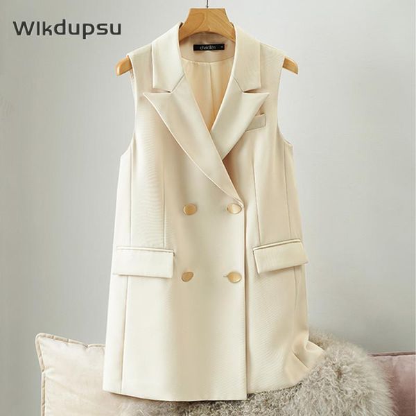 vests 2022 new fashion vest for women business office trendy elegant business office ladies long sleeveless vest waistcoat jacket, Black;white
vests 2022 new fashion vest for women business office trendy elegant business office ladies long sleeveless vest waistcoat jacket, Black;white