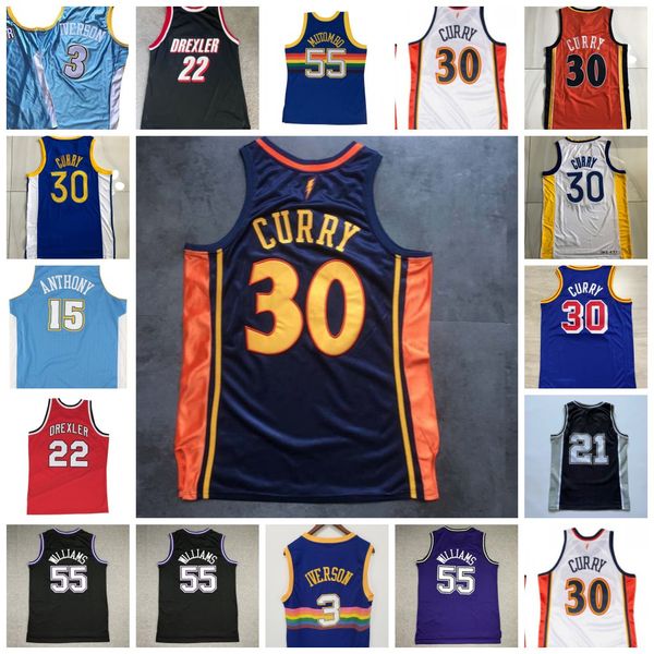 authentic stitched retro mitchell and ness basketball jerseys carmelo anthony dikembe mutombo stephen curry allen iverson clyde drexler jaso, Black;red
authentic stitched retro mitchell and ness basketball jerseys carmelo anthony dikembe mutombo stephen curry allen iverson clyde drexler jaso, Black;red