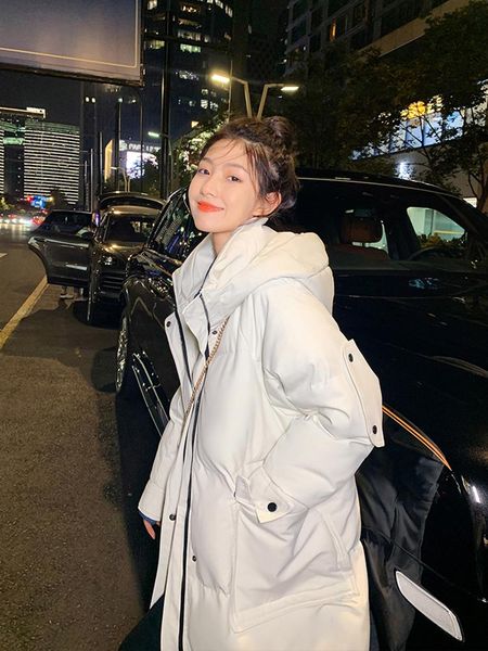 parkas women korean white long hooded cotton padded parkas 2022 female casual thick warm winter down coats loose jackets overcoats, Black
parkas women korean white long hooded cotton padded parkas 2022 female casual thick warm winter down coats loose jackets overcoats, Black