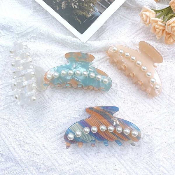 pink barrette south korea hairpin back spoon pearl grab clip clip simple temperament elegant clip bath pan hair large ponytail, Golden;silver
pink barrette south korea hairpin back spoon pearl grab clip clip simple temperament elegant clip bath pan hair large ponytail, Golden;silver