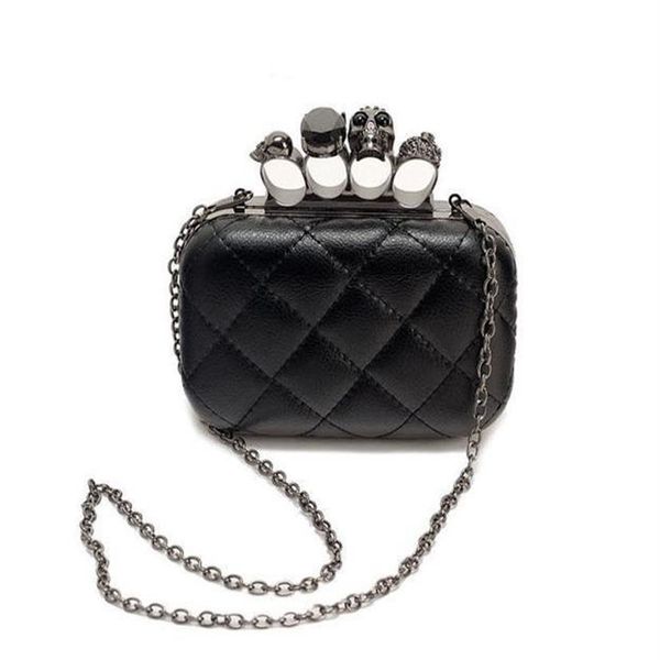 whole- new vintage skull purse black skull knuckle rings handbag clutch evening bag the chain inclined shoulder bag246g
whole- new vintage skull purse black skull knuckle rings handbag clutch evening bag the chain inclined shoulder bag246g