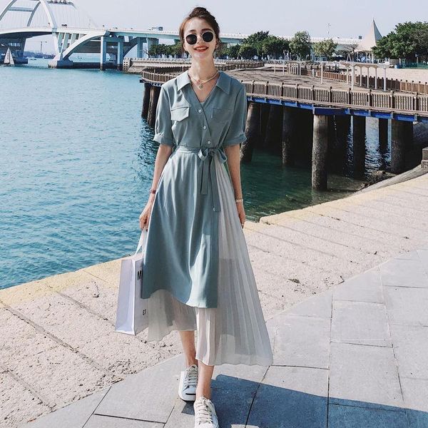 dresses french niche design chiffon dress female summer 2021 new irregular temperament hepburn style aline long skirt dresses, Black;gray
dresses french niche design chiffon dress female summer 2021 new irregular temperament hepburn style aline long skirt dresses, Black;gray