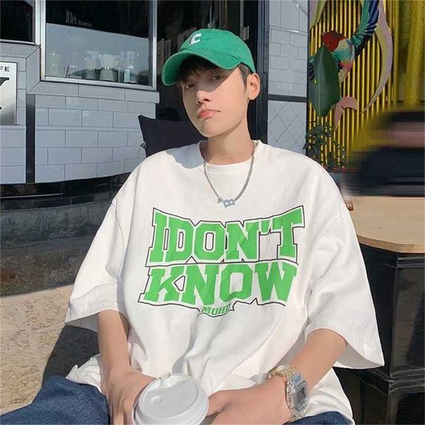20% off american fashion short sleeve men's summer street ins raspy handsome large loose oversize t-shirt, White;black
20% off american fashion short sleeve men's summer street ins raspy handsome large loose oversize t-shirt, White;black