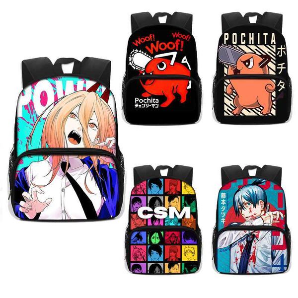 sandals 13 inch anime chainsaw man children school bags boys girls pochita kids backpack book bag student schoolbags gift j230422, Black
sandals 13 inch anime chainsaw man children school bags boys girls pochita kids backpack book bag student schoolbags gift j230422, Black