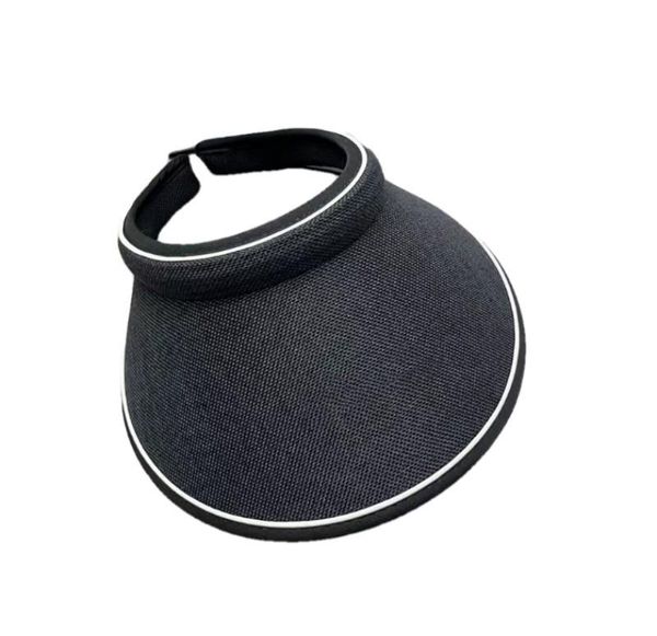 women's headless sunshade hat summer beach sun hat hairpin hat brand designer sun hat, Blue;gray
women's headless sunshade hat summer beach sun hat hairpin hat brand designer sun hat, Blue;gray