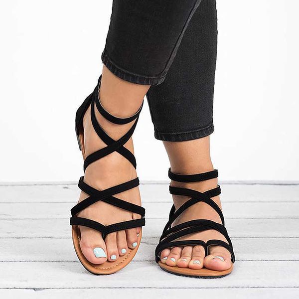 sandals sandlias femininas envio direto da fbrica plus size 43 sandlias gladiador para praia sapatos baixos de vero mulheres calado feminino, Black
sandals sandlias femininas envio direto da fbrica plus size 43 sandlias gladiador para praia sapatos baixos de vero mulheres calado feminino, Black
