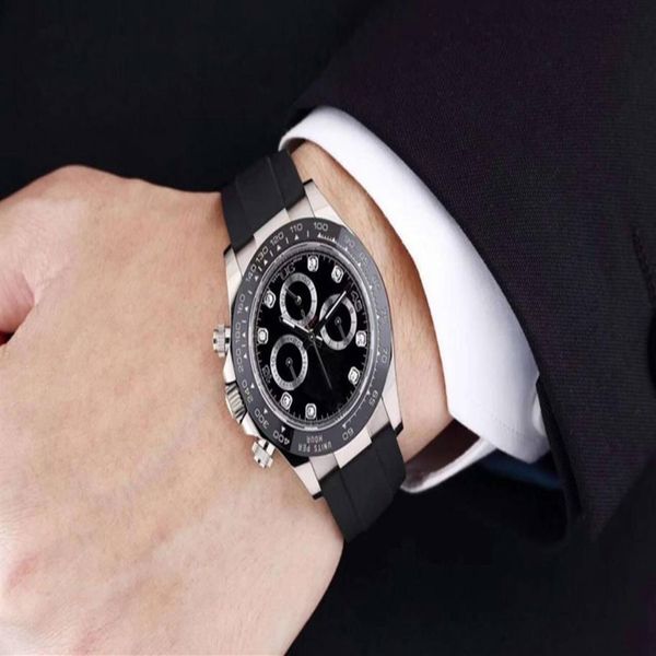 -selling high-quality watch 116519ln no cosmograph rubber strap chronograph 2813 movement black dial automatic men's watc2155, Slivery;brown
-selling high-quality watch 116519ln no cosmograph rubber strap chronograph 2813 movement black dial automatic men's watc2155, Slivery;brown