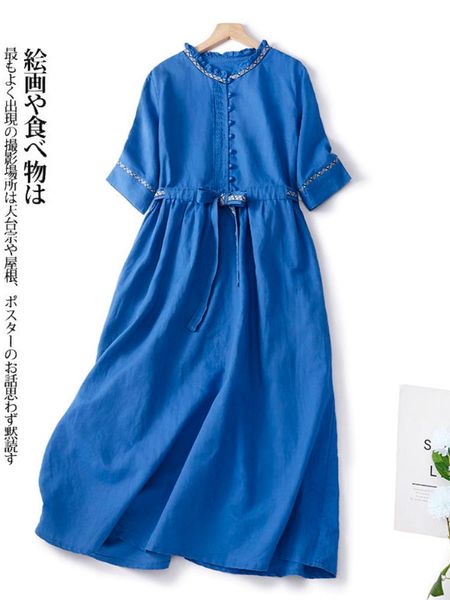 dresses summer dress 2023 women clothes korean fashion solid embroidery short sleeve skirt oversize vintage elegant dresses long robe, Black;gray
dresses summer dress 2023 women clothes korean fashion solid embroidery short sleeve skirt oversize vintage elegant dresses long robe, Black;gray