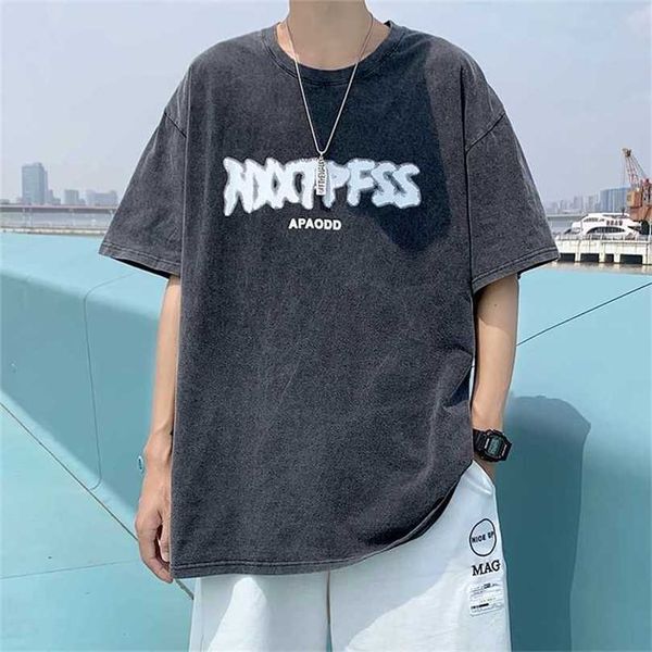 22% off trendy t-shirt street men's summer washable old american short oversize print 5/4 sleeve, White;black
22% off trendy t-shirt street men's summer washable old american short oversize print 5/4 sleeve, White;black