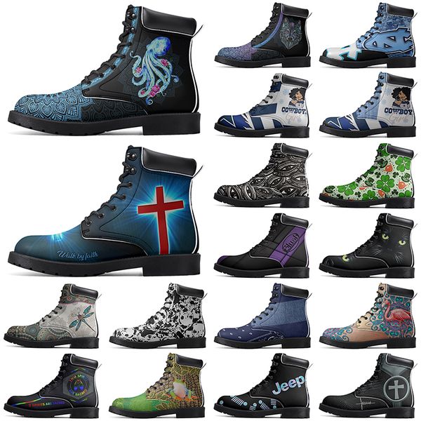 DIY Classic Boots Non-slip autumn winter for salmon outdoor Versatile comfortable fashion Elevated Casual Customized Boots 9225
DIY Classic Boots Non-slip autumn winter for salmon outdoor Versatile comfortable fashion Elevated Casual Customized Boots 9225