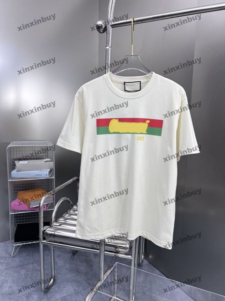xinxinbuy men designer tee t shirt 23ss letter stripe 1921 print short sleeve cotton women black apricot blue s-xl, Black;brown
xinxinbuy men designer tee t shirt 23ss letter stripe 1921 print short sleeve cotton women black apricot blue s-xl, Black;brown