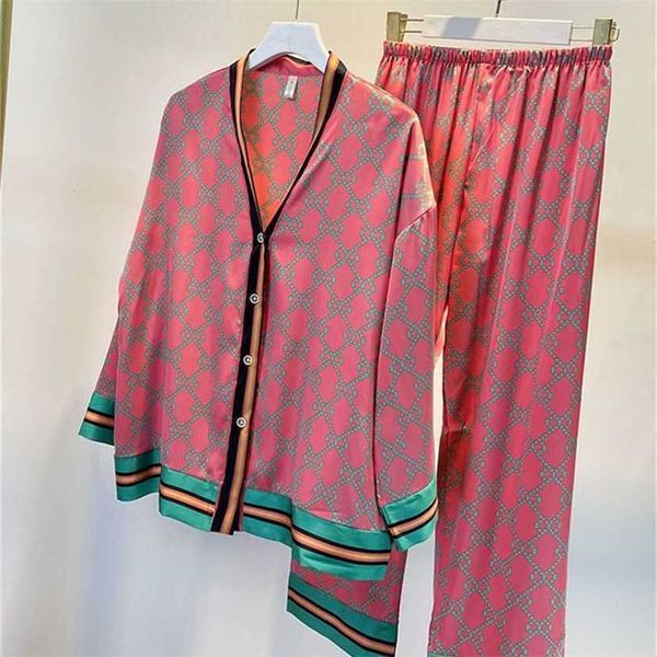 24% off spring and autumn new v-neck pink gujia ice luxury silk breathable long sleeve pants pajamas home fur
24% off spring and autumn new v-neck pink gujia ice luxury silk breathable long sleeve pants pajamas home fur