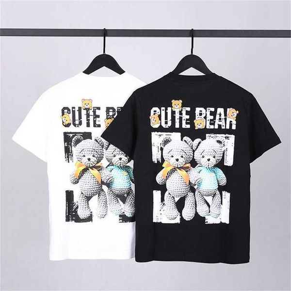 24% off co branded new fashion personality network red little bear print ow pure cotton couple youth men's t-shirt, White;black
24% off co branded new fashion personality network red little bear print ow pure cotton couple youth men's t-shirt, White;black