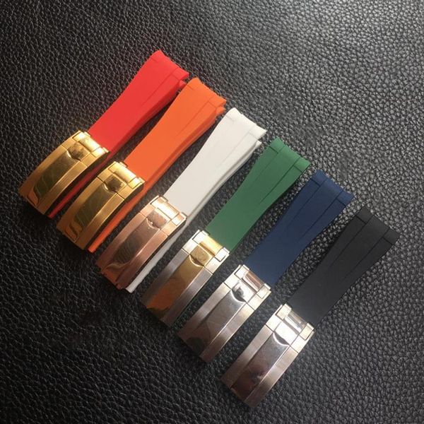 20mm silicone watch band for rolex gmt submarine oysterflex rubber strap wristband251w2412, Black;brown
20mm silicone watch band for rolex gmt submarine oysterflex rubber strap wristband251w2412, Black;brown