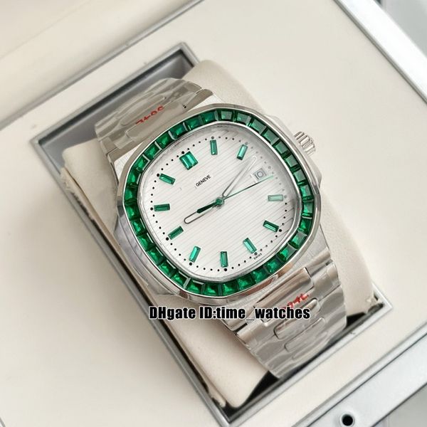 new gdf 5711/1a miyota 8215 automatic mens watch 5711/1 green square diamond bezel white dial stainless steel bracelet watches 40mm, Slivery;brown
new gdf 5711/1a miyota 8215 automatic mens watch 5711/1 green square diamond bezel white dial stainless steel bracelet watches 40mm, Slivery;brown