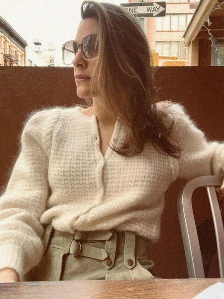 sweaters cable hollow sweater cardigan woman 2022 winter long sleeve single breasted mohair sweaters femme vintage elegant knitwear gilet, White;black
sweaters cable hollow sweater cardigan woman 2022 winter long sleeve single breasted mohair sweaters femme vintage elegant knitwear gilet, White;black
