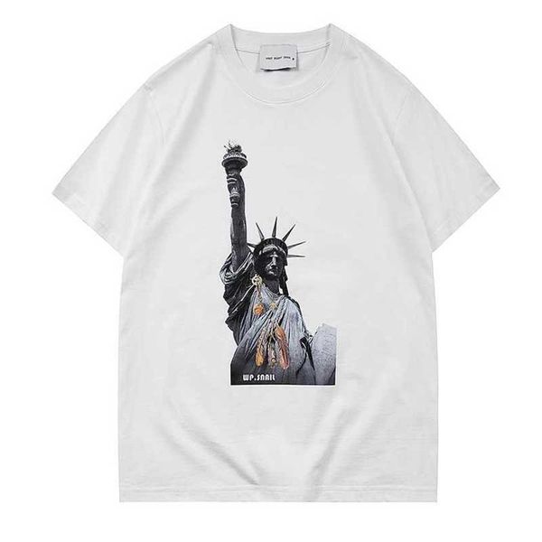 20% off wp.snail fashion printing statue of liberty leisure loose short sleeve men's and women's t-shirts couple summer, White;black
20% off wp.snail fashion printing statue of liberty leisure loose short sleeve men's and women's t-shirts couple summer, White;black