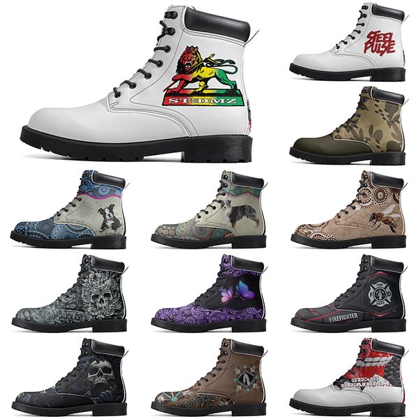Diy Fashionable Versatile Outdoor Boots Non-slip Winter Comfortable Casual Customized Elevated Classsic Yellow Boots
Diy Fashionable Versatile Outdoor Boots Non-slip Winter Comfortable Casual Customized Elevated Classsic Yellow Boots