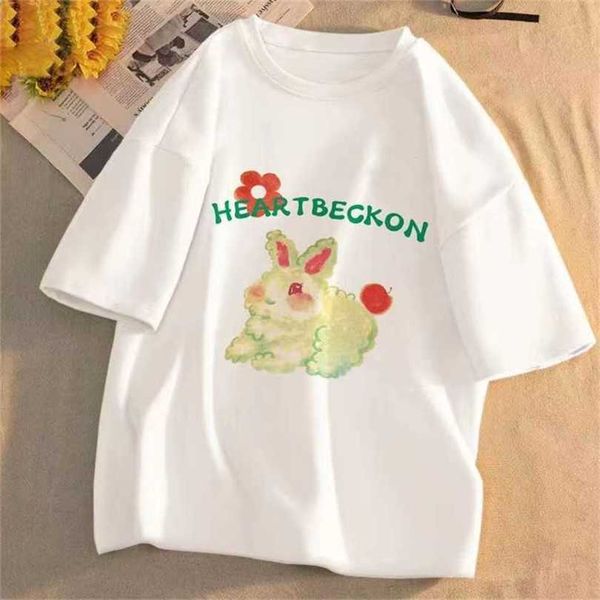 22% off spring gujia new couple loose t-shirt korean fashion paris home rabbit print casual, White
22% off spring gujia new couple loose t-shirt korean fashion paris home rabbit print casual, White