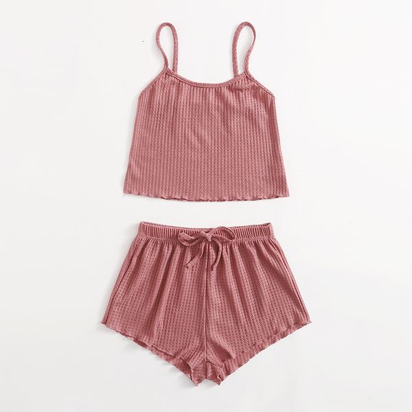 women's sleepwear summer pajamas set for women soft comfortable short sleeve t-shirts shorts loose home wear strap underwear 230422, Black;red
women's sleepwear summer pajamas set for women soft comfortable short sleeve t-shirts shorts loose home wear strap underwear 230422, Black;red