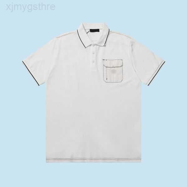 men's polos summer polo shirt polo neck short sleeve t-shirt large men's clothing fashion label high-end business casual half coll, White;black
men's polos summer polo shirt polo neck short sleeve t-shirt large men's clothing fashion label high-end business casual half coll, White;black