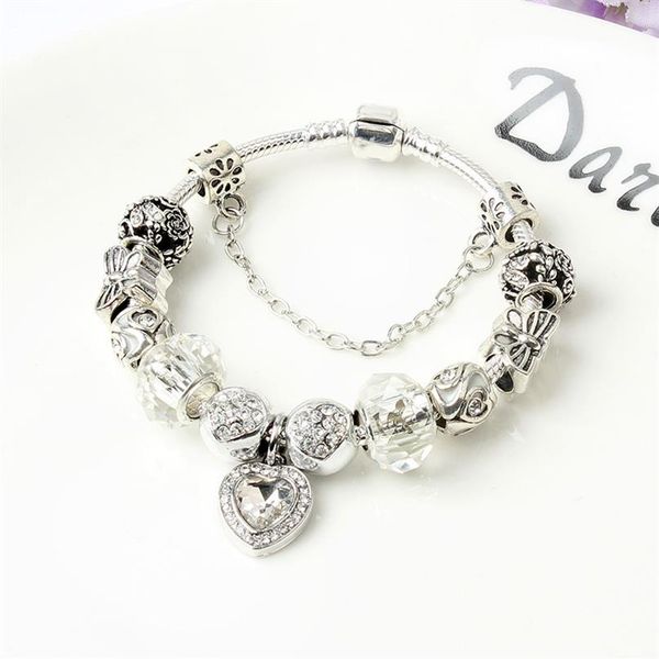 white love pendant bracelet diy strands handmade glass beads string jewelry creative valentine's day gifts whole2587, Black
white love pendant bracelet diy strands handmade glass beads string jewelry creative valentine's day gifts whole2587, Black
