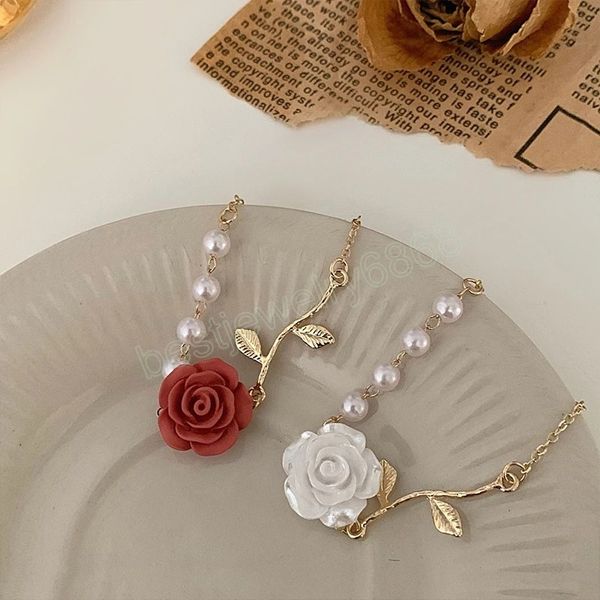 korean rose flower vintage pearl bracelet white flower sweet bracelet for women luxury wristbands jewelry accessories, Golden;silver
korean rose flower vintage pearl bracelet white flower sweet bracelet for women luxury wristbands jewelry accessories, Golden;silver