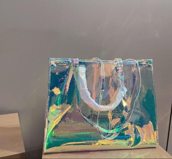 luxury dazzle colour lady shopping bags transparent portable laser bag shoulder beach tote gm bags handbags women on the go totes mommy big
luxury dazzle colour lady shopping bags transparent portable laser bag shoulder beach tote gm bags handbags women on the go totes mommy big