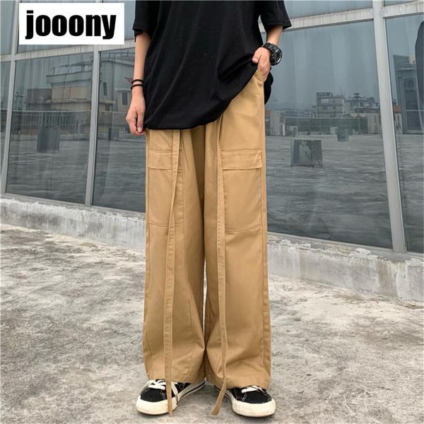 pants casual pants men cargo pants cotton loose trousers mens long waist strap pants overalls multi pocket straight joggers homme, Black
pants casual pants men cargo pants cotton loose trousers mens long waist strap pants overalls multi pocket straight joggers homme, Black