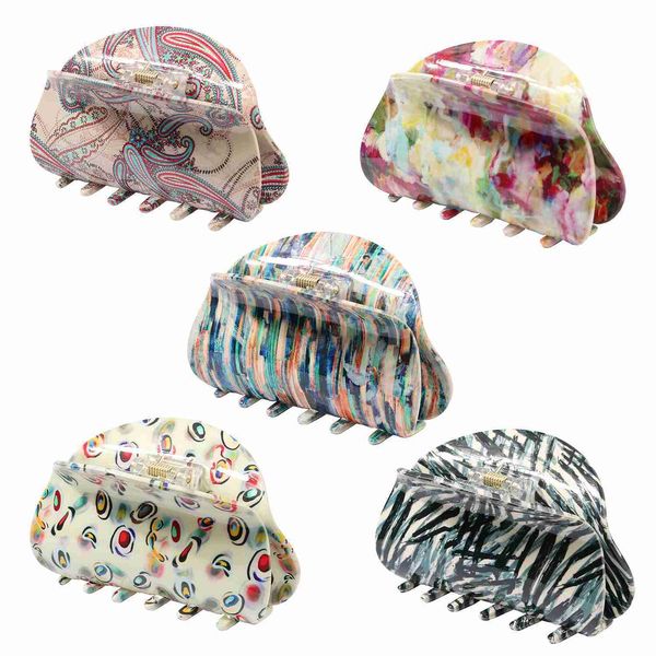 butterfly barrettes graffiti acetic acid claw clip printing artistic temperament high sense hair clip hair claw, Golden;silver
butterfly barrettes graffiti acetic acid claw clip printing artistic temperament high sense hair clip hair claw, Golden;silver
