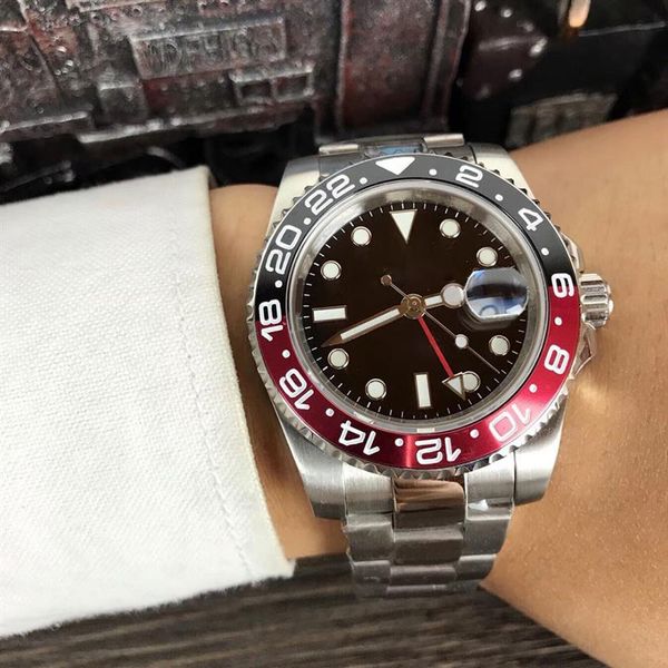 business mens mechanical watches 40mm coke ring watch ceramic case steel strap life waterproof fashion design wristwatches for men315o, Slivery;brown
business mens mechanical watches 40mm coke ring watch ceramic case steel strap life waterproof fashion design wristwatches for men315o, Slivery;brown