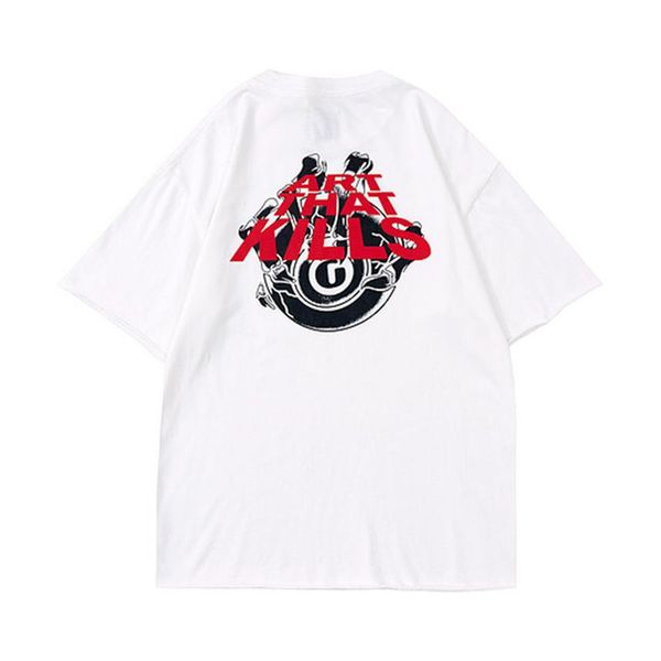 men t-shirt loose short sleeve high street tee summer old wash fashion hip hop casual 215s, Black;brown
men t-shirt loose short sleeve high street tee summer old wash fashion hip hop casual 215s, Black;brown