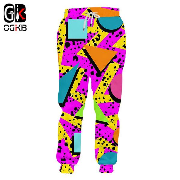 pants ogkbhiphop sportswear track pants fall winter women/men cool print colorful geometry 3d sweatpants triangle sweat pants, Black
pants ogkbhiphop sportswear track pants fall winter women/men cool print colorful geometry 3d sweatpants triangle sweat pants, Black