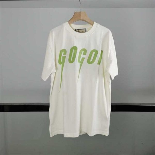 24% off self-designed gujia summer green lightning blade print couple short sleeve t-shirt men's loose fit, White;black
24% off self-designed gujia summer green lightning blade print couple short sleeve t-shirt men's loose fit, White;black