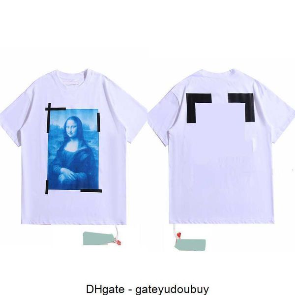 offs men's t-shirts white mona lisa print short t-shirt brand men and women lovers loose round neck half sleeve printed letter x the ba, White;black
offs men's t-shirts white mona lisa print short t-shirt brand men and women lovers loose round neck half sleeve printed letter x the ba, White;black