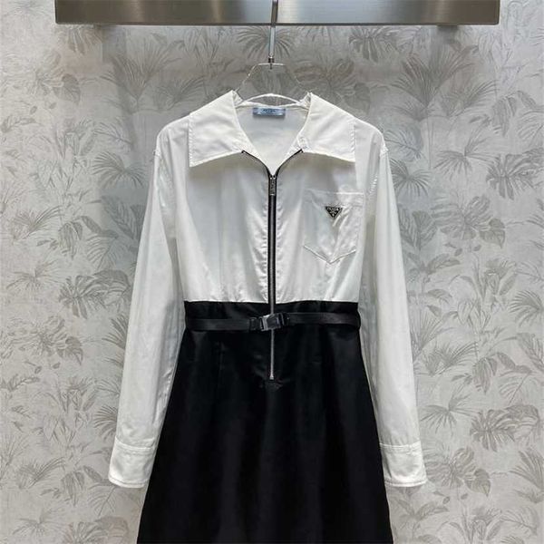 24% off family early autumn new classic pocket triangle fashionable contrast panel shirt zipper dress, Black;gray
24% off family early autumn new classic pocket triangle fashionable contrast panel shirt zipper dress, Black;gray