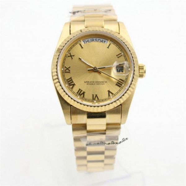 mens watch automatic mechanical sapphire glass solid stainless 36mm fashion golden dial men watches male wristwatches287t, Slivery;brown
mens watch automatic mechanical sapphire glass solid stainless 36mm fashion golden dial men watches male wristwatches287t, Slivery;brown
