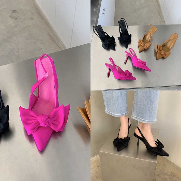 sandals summer brand women bow-knot sandals shoes pointed toe slip on stiletto high heel ladies elegant dress pumps chaussure femme 230322, Black
sandals summer brand women bow-knot sandals shoes pointed toe slip on stiletto high heel ladies elegant dress pumps chaussure femme 230322, Black