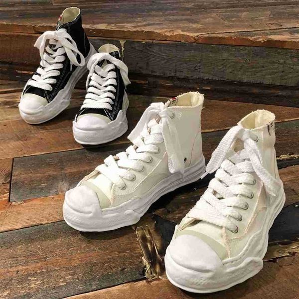 dissolve maison mihara yasuhiro mmy thick sole sports shoes high men's canvas shoes women's casual couple shoes, Black
dissolve maison mihara yasuhiro mmy thick sole sports shoes high men's canvas shoes women's casual couple shoes, Black