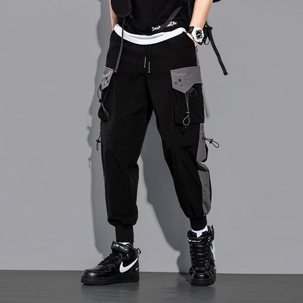 pants hip hop casual zakken katoen track broek mannelijke harajuku mode broek harembroek joggers mannen cargo broek streetwear joggers, Black
pants hip hop casual zakken katoen track broek mannelijke harajuku mode broek harembroek joggers mannen cargo broek streetwear joggers, Black