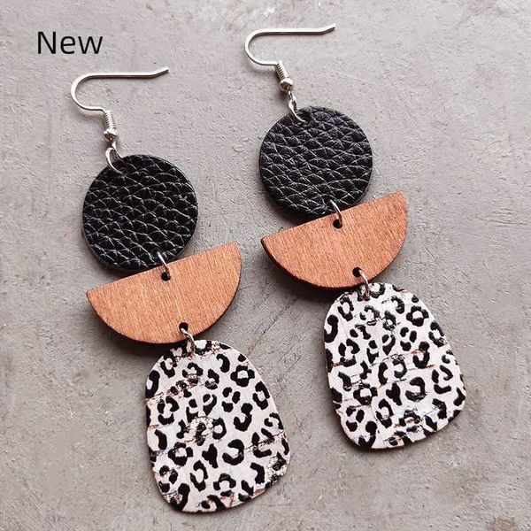 charm geometric semicircle wood cork printed leather dangle drop earrings for women chic vintage wooden cork earrings girl wholesale w0422, Golden
charm geometric semicircle wood cork printed leather dangle drop earrings for women chic vintage wooden cork earrings girl wholesale w0422, Golden