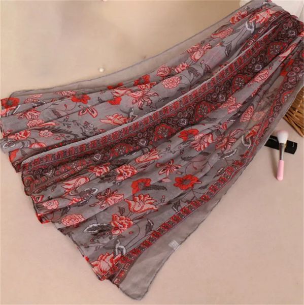 printed shawl scarf women's fashion retro colorful flowers winter warm scarf shawl, Blue;gray
printed shawl scarf women's fashion retro colorful flowers winter warm scarf shawl, Blue;gray