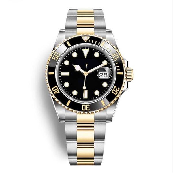 luxury mens watches automatic watch ceramic bezel stainless steel with glide lock 40mm super luminous fashion wristwatch3232, Slivery;brown
luxury mens watches automatic watch ceramic bezel stainless steel with glide lock 40mm super luminous fashion wristwatch3232, Slivery;brown