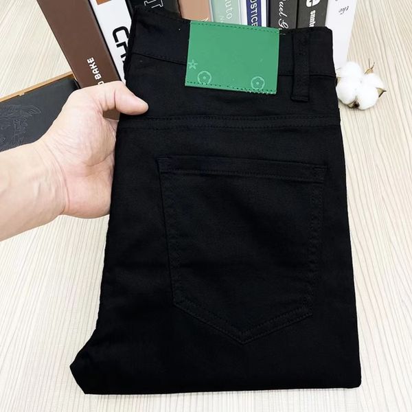 designer jeans men's stretch work pants washed jeans classic embroidery style slim high-end stretch wear-resistant fabric casual pants, Blue
designer jeans men's stretch work pants washed jeans classic embroidery style slim high-end stretch wear-resistant fabric casual pants, Blue