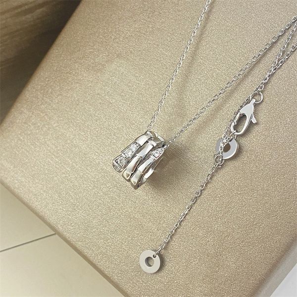 full diamond half diamond three ring snake bone necklace female 18k rose gold plated tai steel personality spirit snake fashion light luxury, Silver
full diamond half diamond three ring snake bone necklace female 18k rose gold plated tai steel personality spirit snake fashion light luxury, Silver