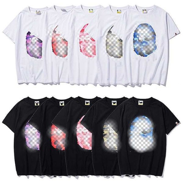 men's t-shirt summer new designer brand casual letter print round neck t-shirt couples with the same paragraph loose half-sleeves, White;black
men's t-shirt summer new designer brand casual letter print round neck t-shirt couples with the same paragraph loose half-sleeves, White;black